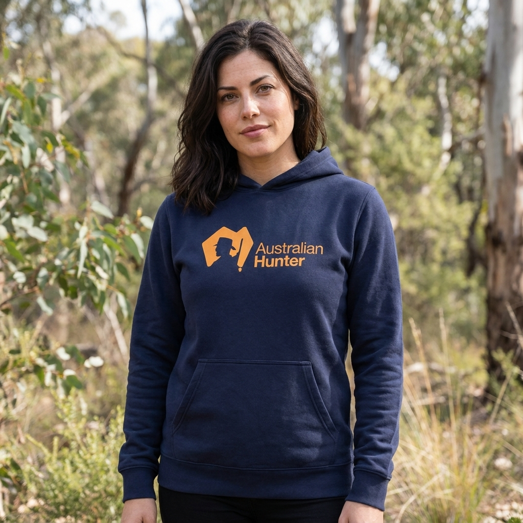 Australian Hunter Classic Navy Hoodie